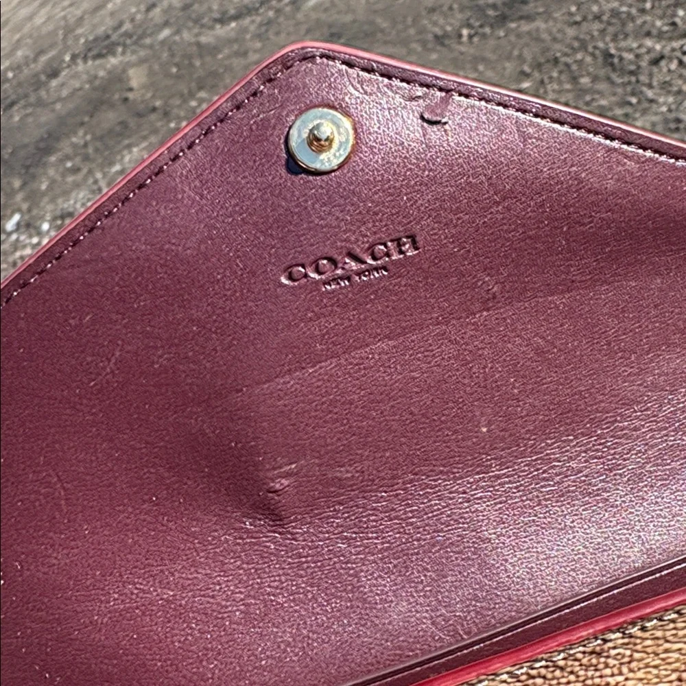 Coach Signature C Long Wallet REHAB WALLET WITH CALLOUTS - Picture 10 of 16